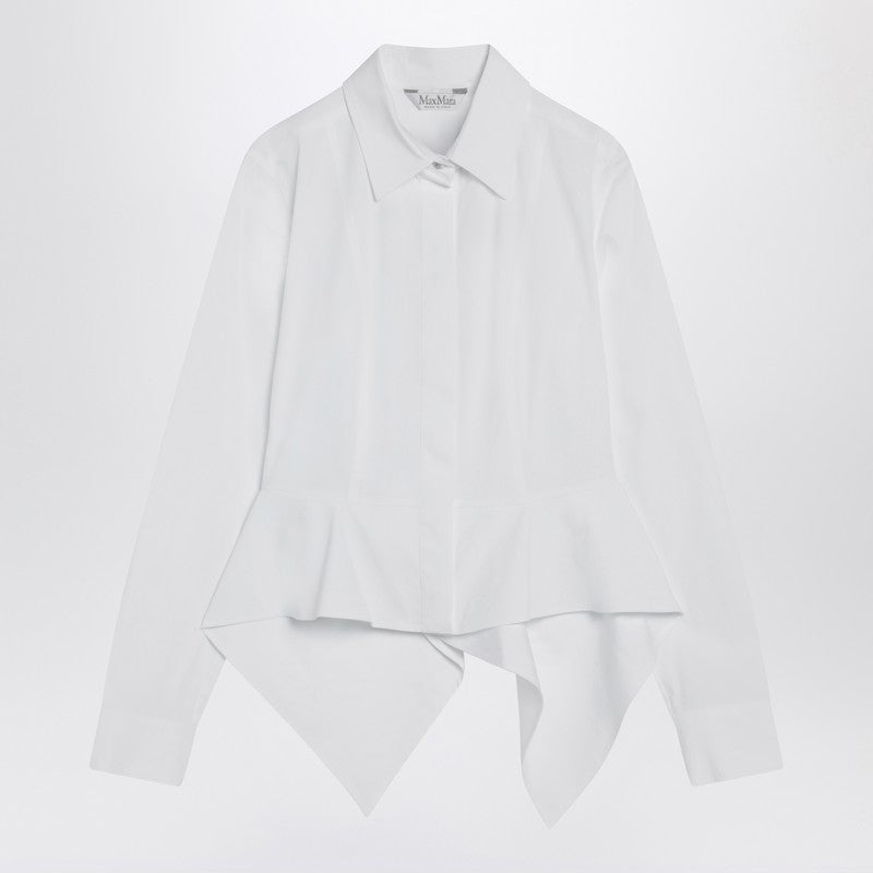 Max Mara White shirt in cotton poplin GAMMACO/R_MAXM-001_102