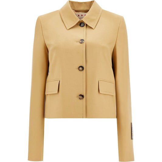 Marni short wool blend jacket