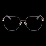 GUESS MOD. GU2989-D 55020 eyeglasses for women, front view of elegant square frame, ideal for fashion-conscious ladies.