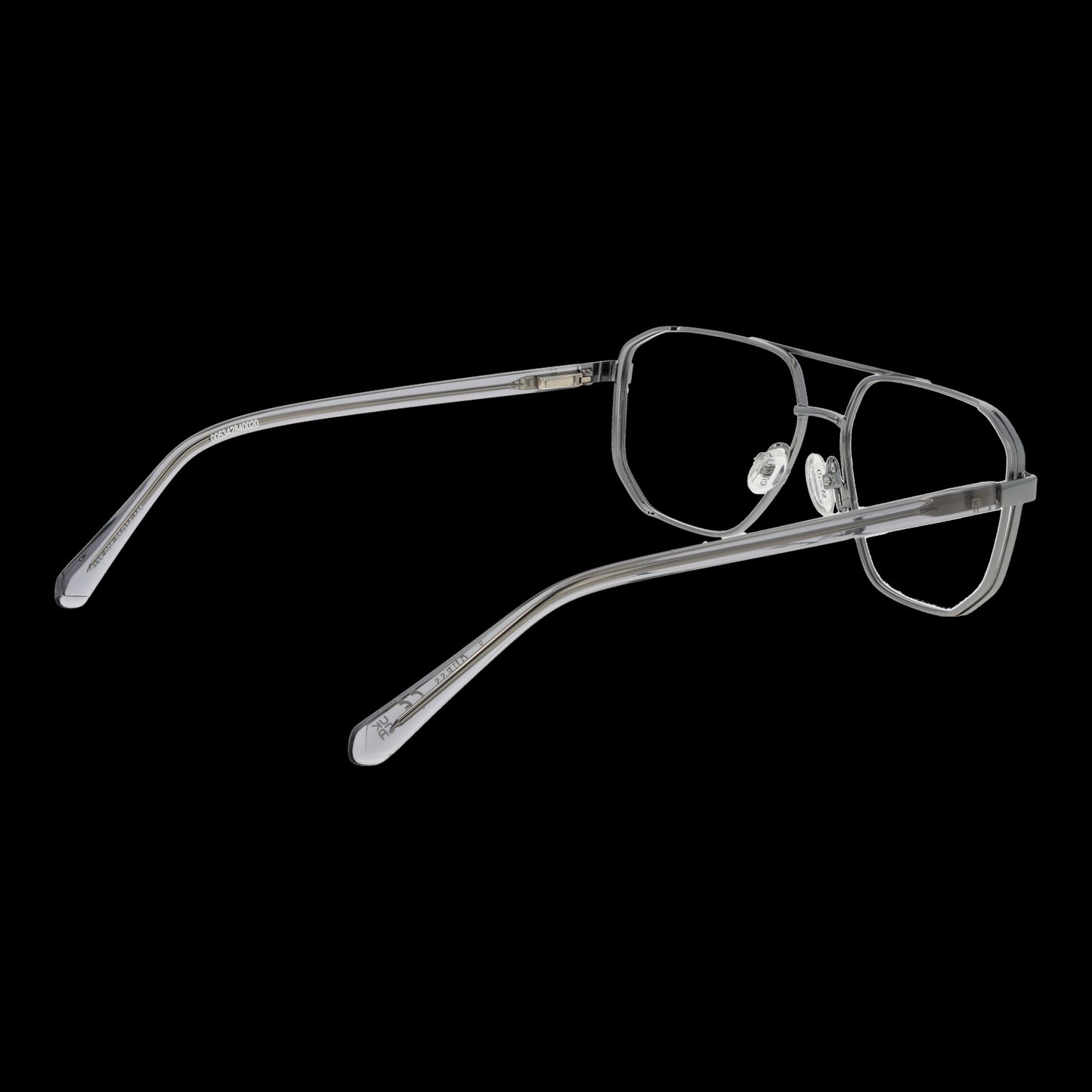 GUESS MOD. GU50135 55008 Gent eyeglasses on black background