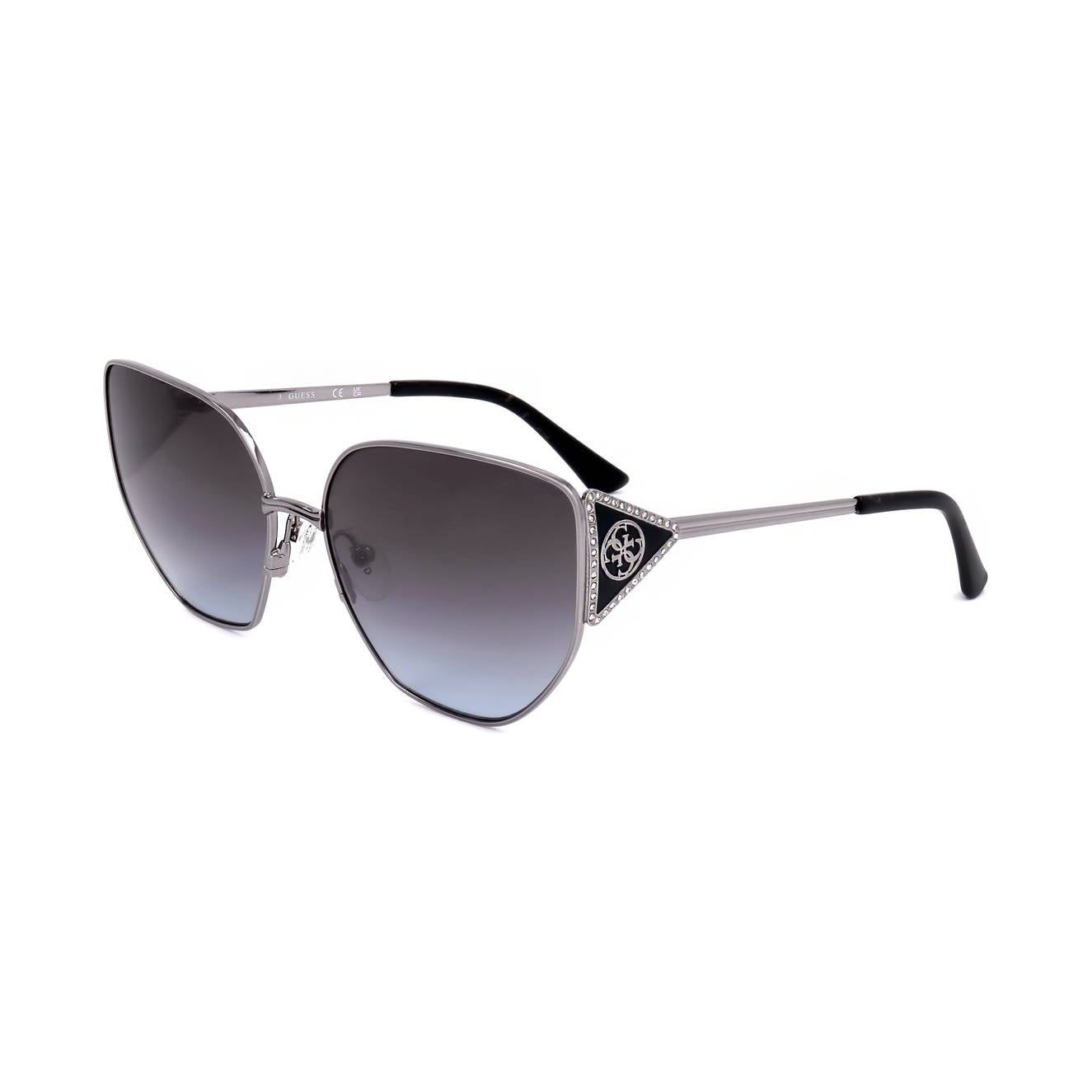GUESS SUNGLASSES Mod. GU7875 SHINY LIGHT NICKELTIN SUNGLASSES & EYEWEAR