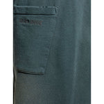 Golden Goose Trousers Black showing rear patch pocket with embroidered logo.