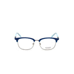 Alt Tag: Guess Blue Injected Frames unisex glasses, model GU3024-51091, matte blue, UV filter 3, size 51/17/135 mm.
