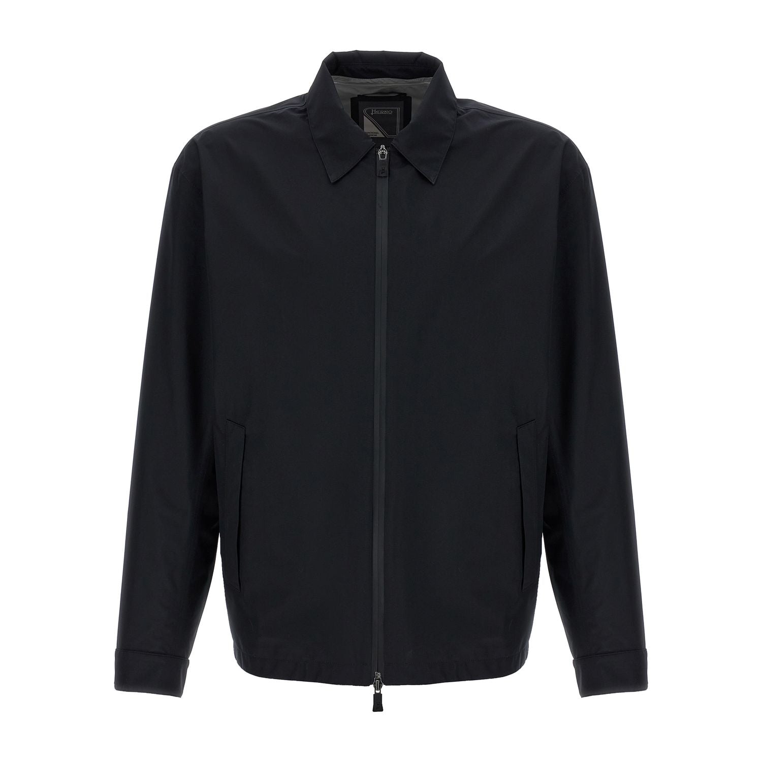 Herno Black Polyester Shell Jacket