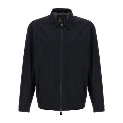 Herno Black Polyester Shell Jacket