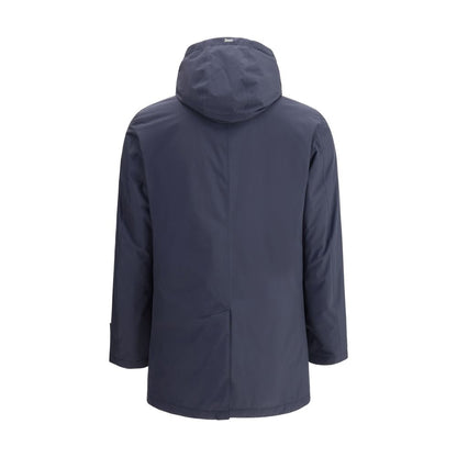 Herno Blue Goose Down Coat