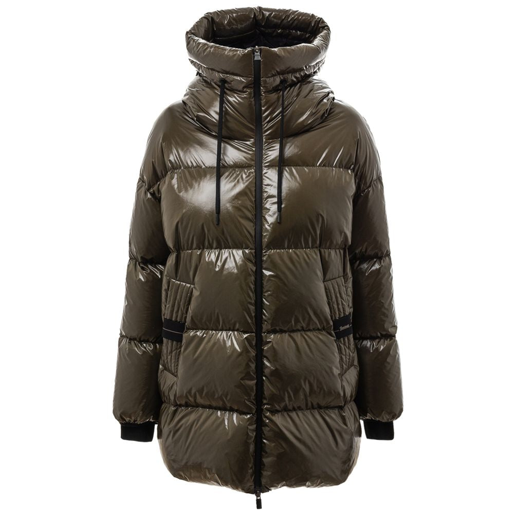 Herno Green Polyamide Parka