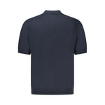 Hugo Boss Blue Cotton Sweater