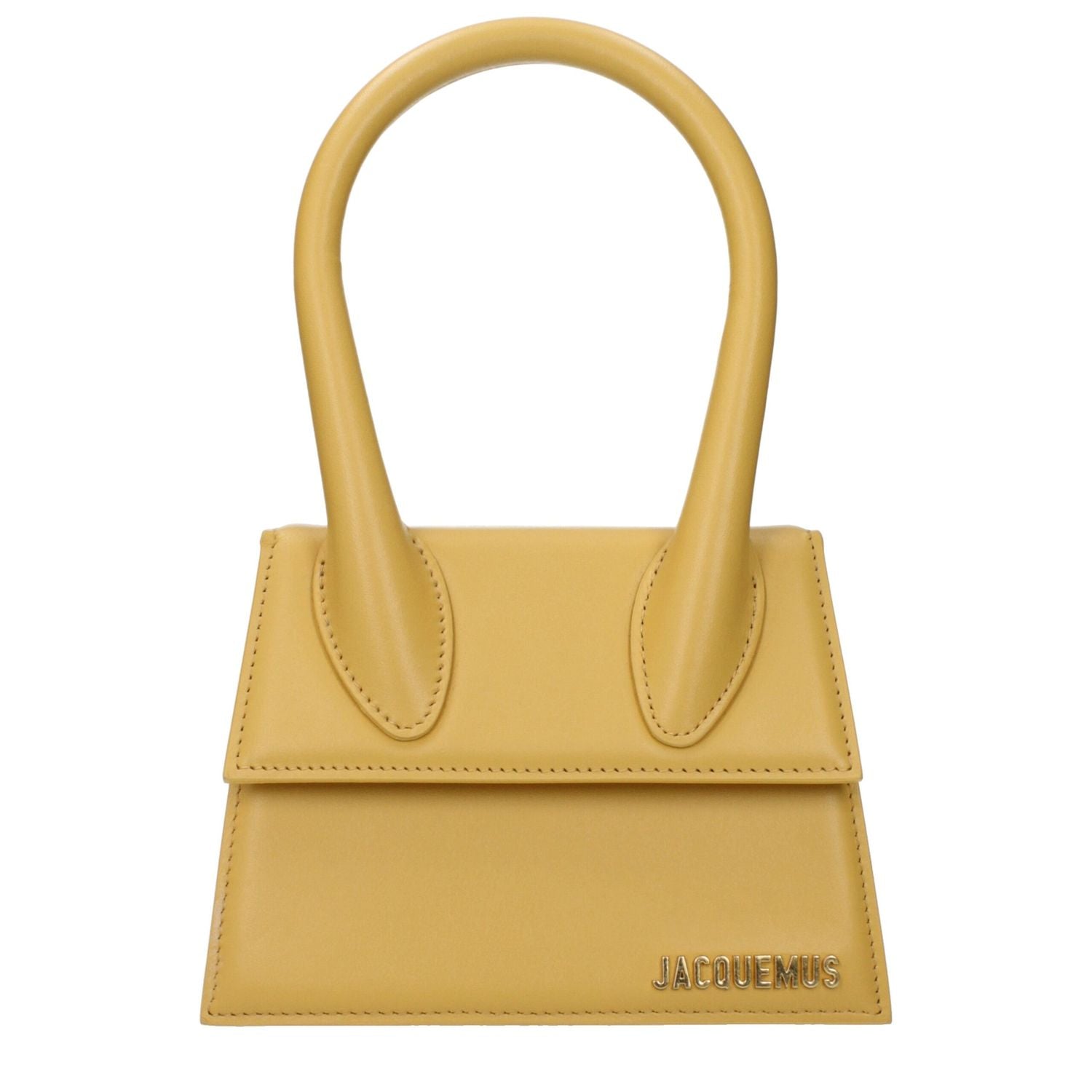 Jacquemus Yellow Leather Handbag