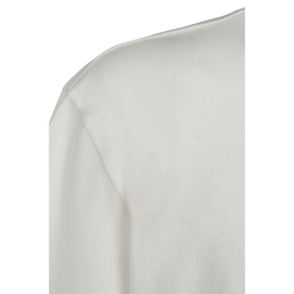 Jil Sander White Cotton T-Shirt