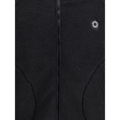 Kenzo Black Polyester Full-Length Jacket