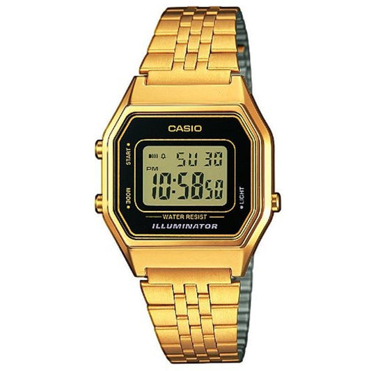 CASIO VINTAGE Mod. ICONIC LADY GOLD - BLACK