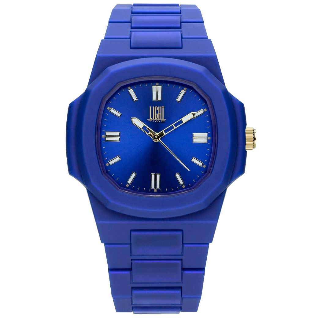 LIGHT TIME Mod. VELVET NAUTILUS - Blue