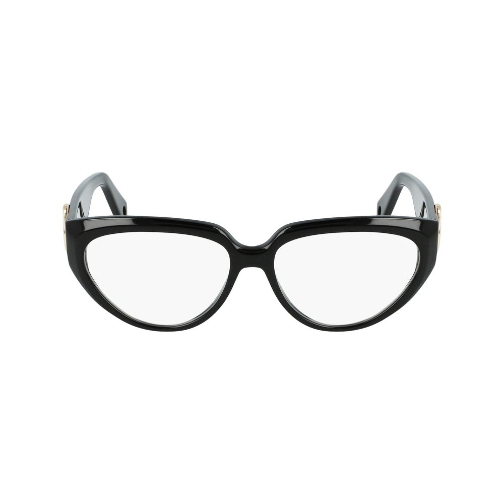 Lanvin Black Acetate Frames, women's glasses, model LNV2600-1, dimensions 55/15/140 mm, color black.