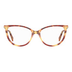 Love Moschino Brown Acetate Frames for women, model MOL588-05L, Havana color, with dimensions 54/16/140mm.