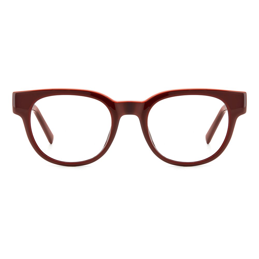 M Missoni Red Resin Frames for women, model MMI0156LHFE81, featuring a stylish red resin material, size 48/19/140mm.