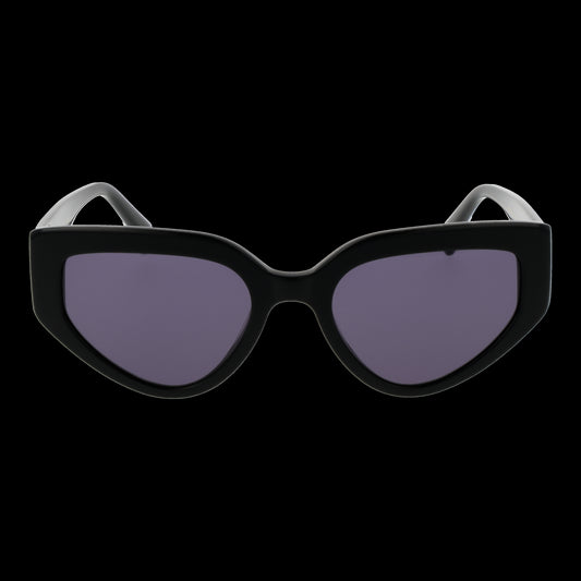 MAJE MOD. MJ5033 52001 stylish black sunglasses for ladies with unique design, front view showing elegant frame and dark lenses.