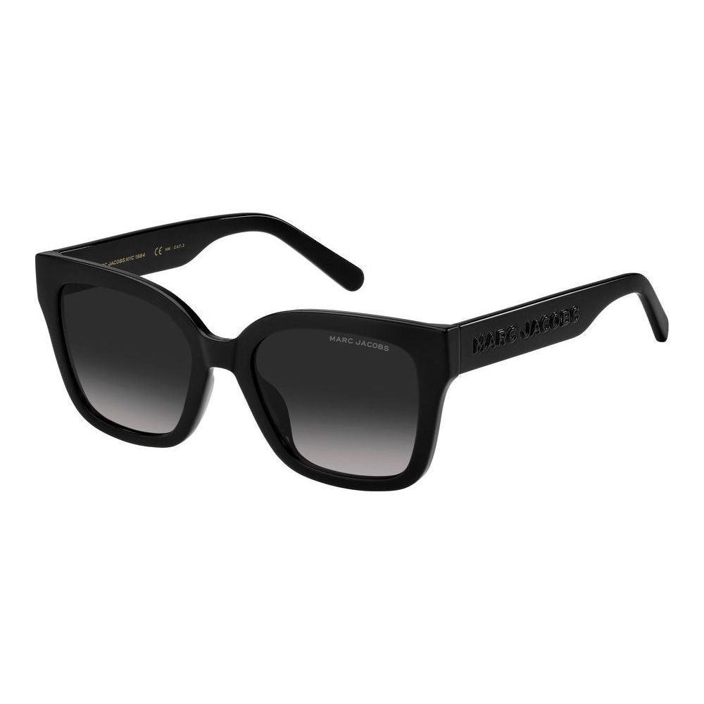MARC JACOBS MOD. MARC 658_S sunglasses for ladies with black frames and gradient lenses.