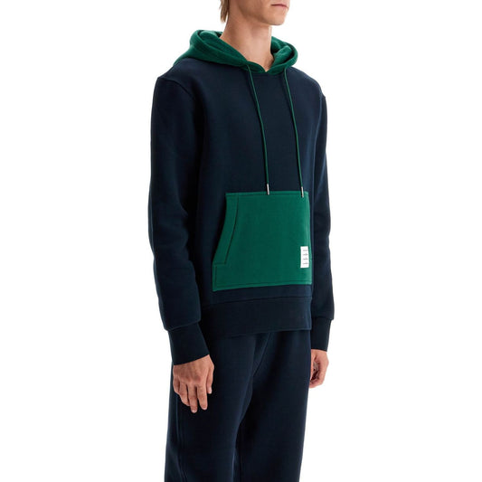 Thom Browne hooded sweatshirt with color