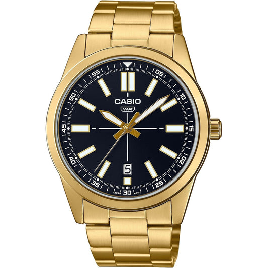 CASIO COLLECTION Mod. CASUAL DATE GOLD SERIE - BLACK-0