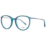Maje Green Women Glasses Frame in full-rim round style with plastic demo lenses.