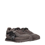 Marc Jacobs Gray Fur Chunky Sneakers
