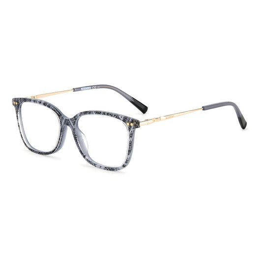 Missoni Black And White Acetate Frames for women, pattern design, model MIS-0085-S37, glasses size 53/15/140 mm