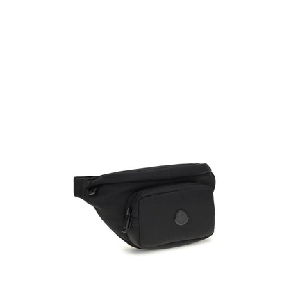 Moncler Black Nylon Clutch Bag