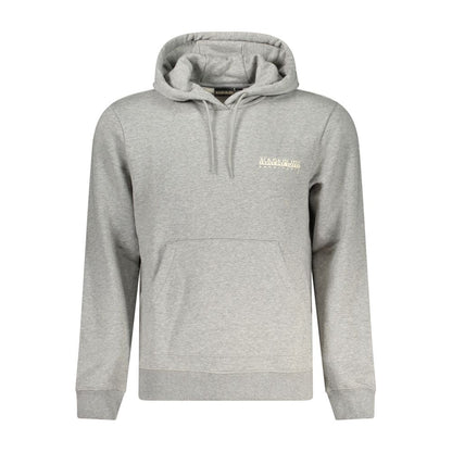 Napapijri Grigio Cotton Men's Hoodie