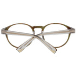Nina Ricci Green Women Glasses Frame, round full-rim, plastic material, size 49-19-140, with spring hinge, includes branded case.