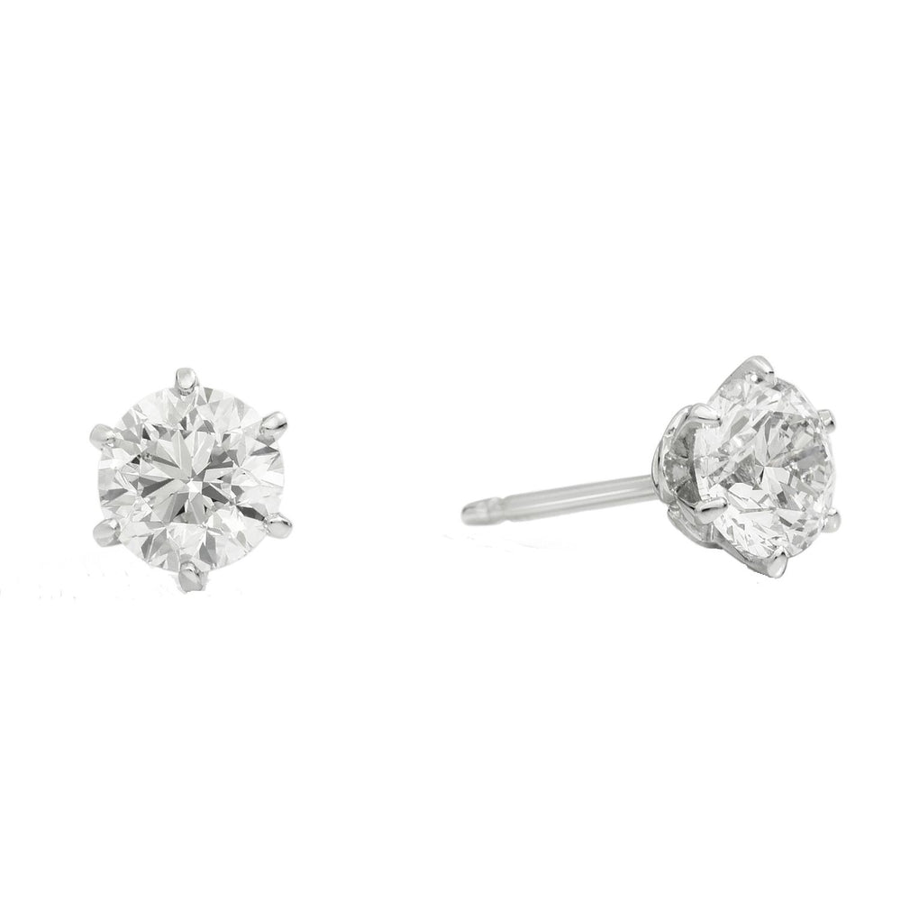 ORECCHINI RECARLO MOD. E01PX014_064 elegant diamond stud earrings