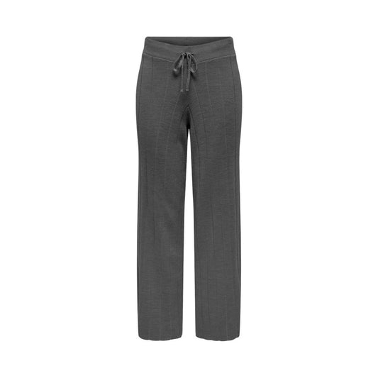 Only Gray Marabou Pant for women, featuring fall/winter collection, made from 100% acrylic material.