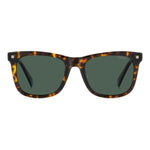 POLAROID MOD. PLD 4167_S_X unisex acetate sunglasses with tortoiseshell frame and green lenses