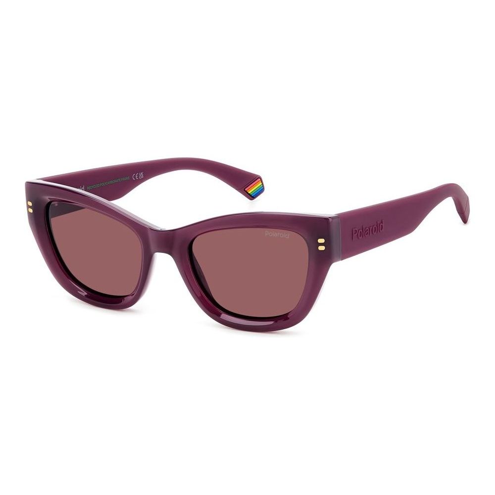 POLAROID MOD. PLD 6237_S_X lady's sunglasses made of polycarbonate material, featuring a stylish design for women.
