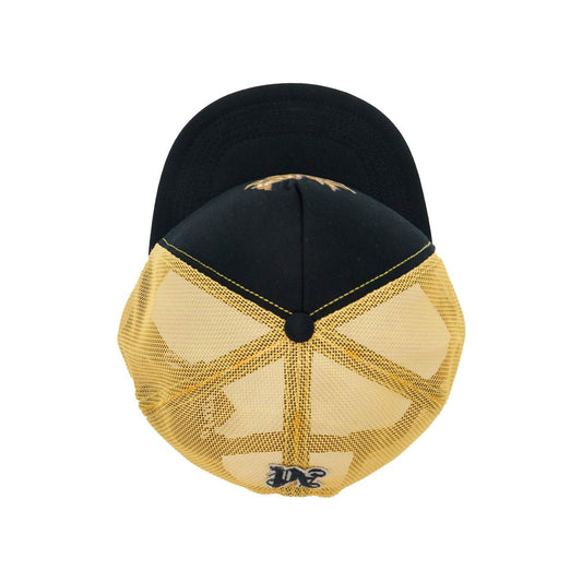 Palm Angels 'burning palm trucker hat