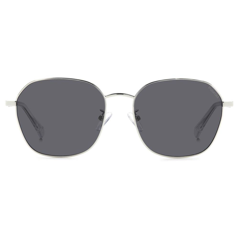 POLAROID MOD. PLD 4168_G_S_X sunglasses for gents, stainless steel frame, front view.