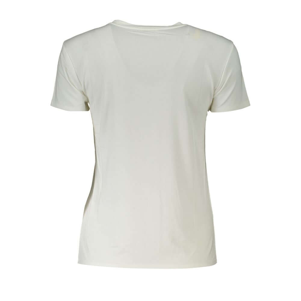 Patrizia Pepe White Organic Cotton Women T-Shirt