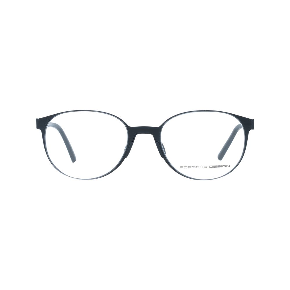 Porsche Design Black Acetate Frames, model P8312-E, crafted in Italy with acetate material, featuring 53/19/145 mm dimensions.