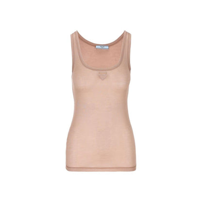 Prada Multicolor Silk Tank Tops