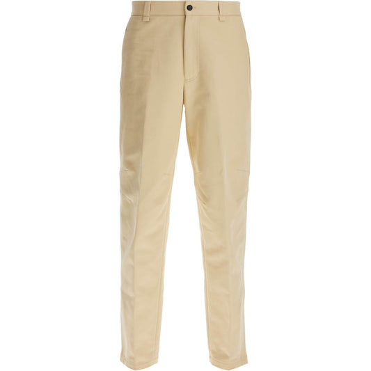 Lanvin biker gabardine trousers