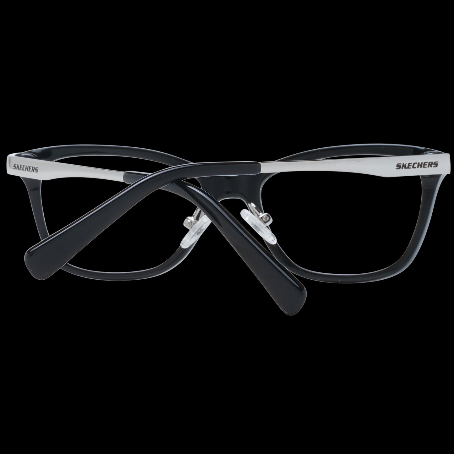 SKECHERS MOD. SE1663 47001 women's eyewear with stylish black and white frame, perfect for ladies seeking fashionable glasses.