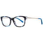 Swarovski Brown Women Optical Frames, square plastic full-rim design with brown frame and branded case included, size 49-16-135.