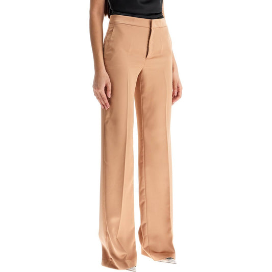 THE ANDAMANE flared satin trousers