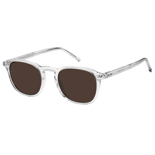 TOMMY HILFIGER MOD. TH 1939_S gent sunglasses clear frame with dark lenses