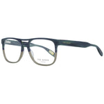 Ted Baker Green Men Glasses Frame in full-rim plastic with spring hinge, aviator style, size 56-16-145, includes branded case.