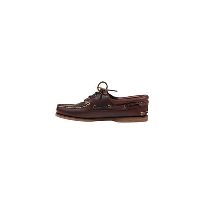 Timberland Brown Leather Slip-On Loafers