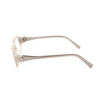Side view of Tod's Gray Acetate Frames showcasing temple design and acetate material.