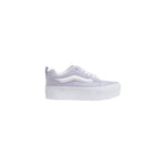 Vans Purple Suede Leather Sneaker with flat sole and iconic design, ideal for everyday wear and fashion enthusiasts.