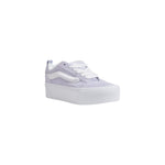 Vans Purple Suede Leather Sneaker with flat sole and iconic design, perfect for casual wear and comfort.