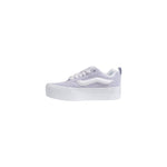 Vans Purple Suede Leather Sneaker with flat sole and iconic design for style and comfort.